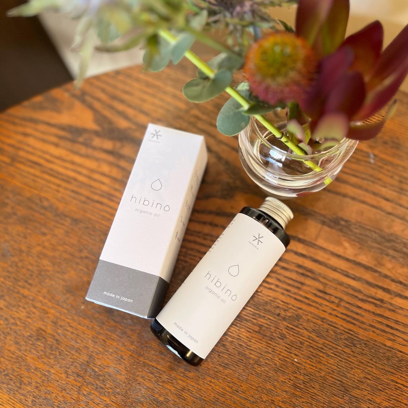 hibino organic oil/VENUSiS/ヘアオイルを使ったクチコミ(5枚目)