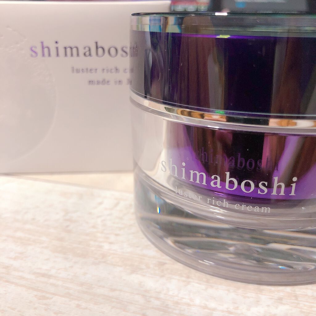 ラスターリッチクリーム/shimaboshi/フェイスクリームを使ったクチコミ(1枚目)
