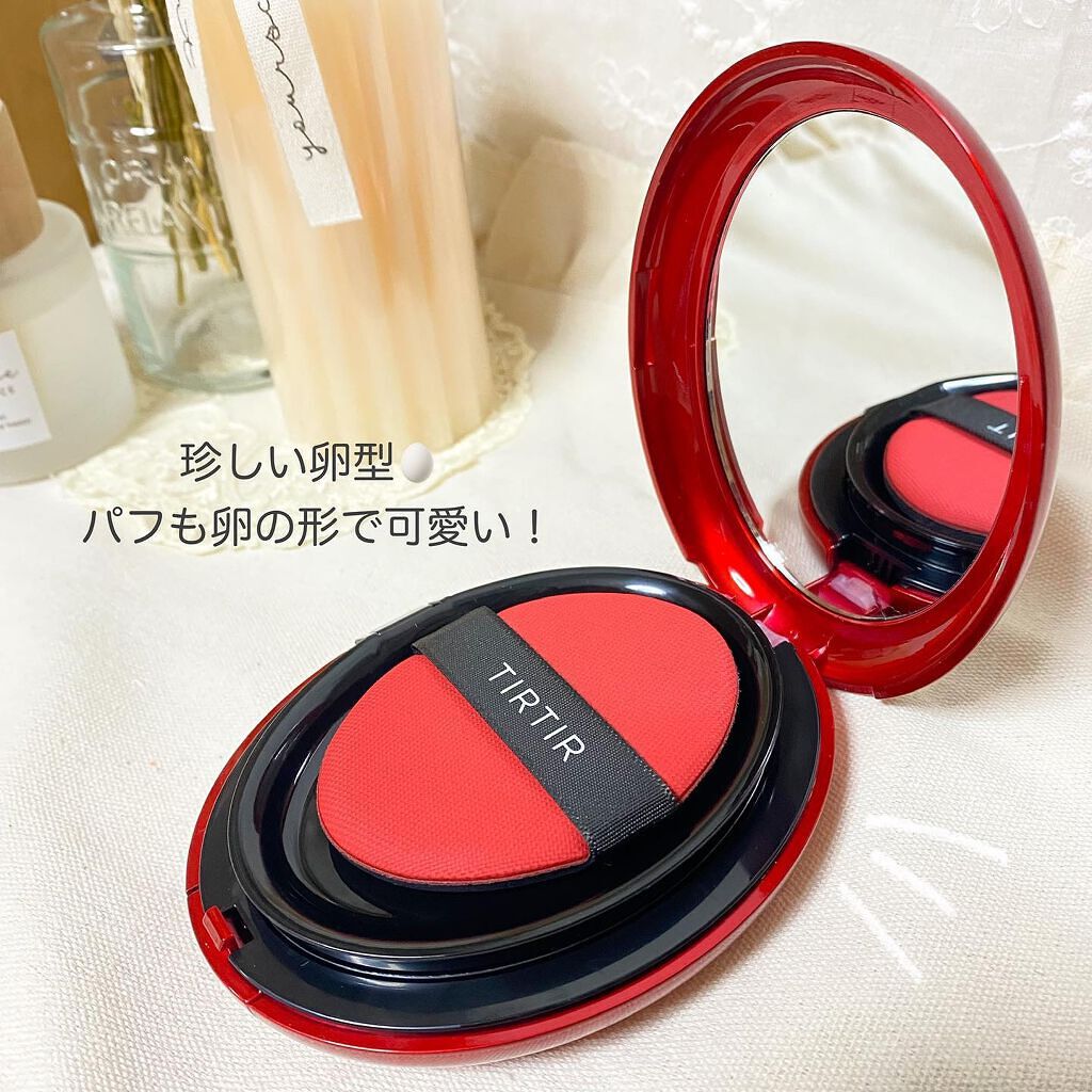 マスク フィット レッド クッション/TIRTIR(ティルティル)/クッションファンデーションを使ったクチコミ(3枚目)