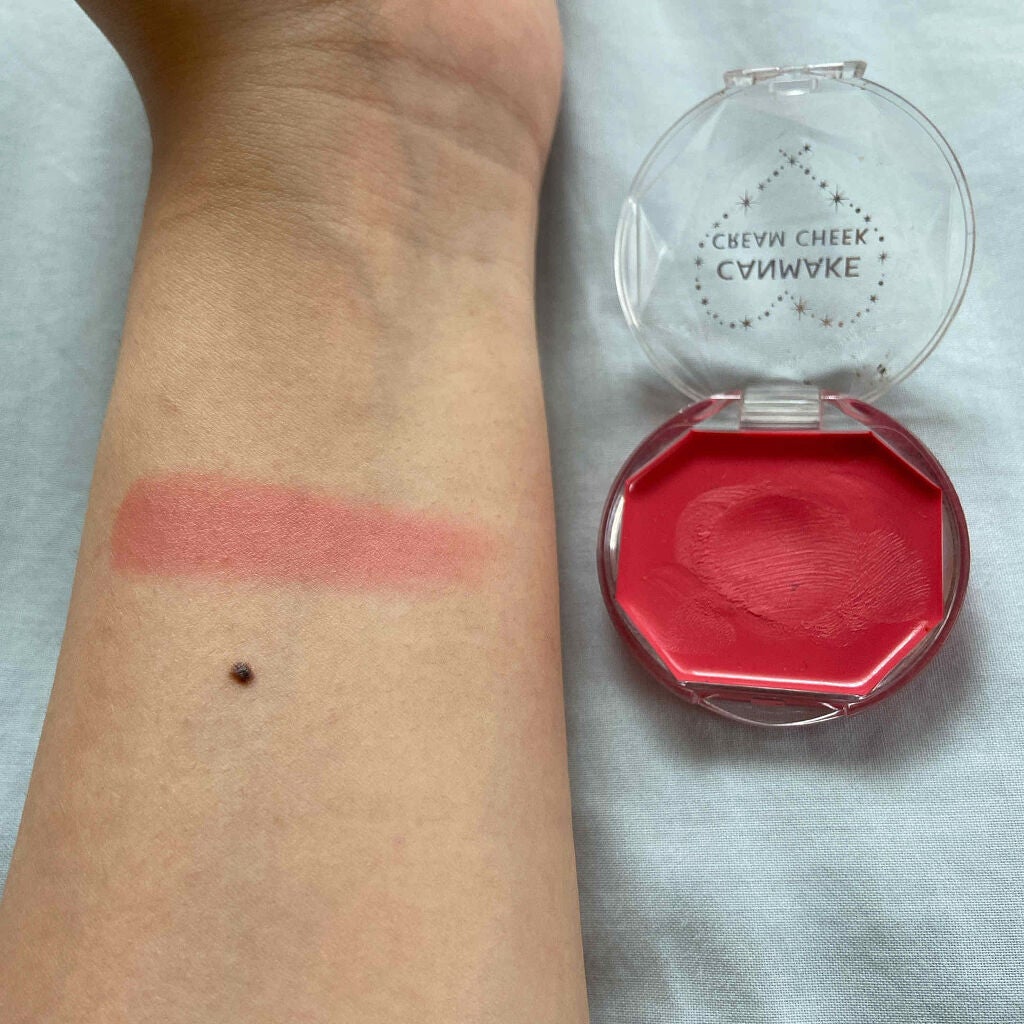 クリームチーク/キャンメイク/ジェル・クリームチークを使ったクチコミ(2枚目)