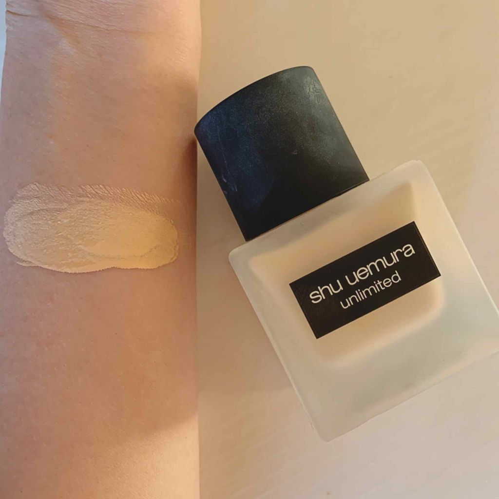 （旧）アンリミテッド ラスティング フルイド/shu uemura/リキッドファンデーションを使ったクチコミ（2枚目）