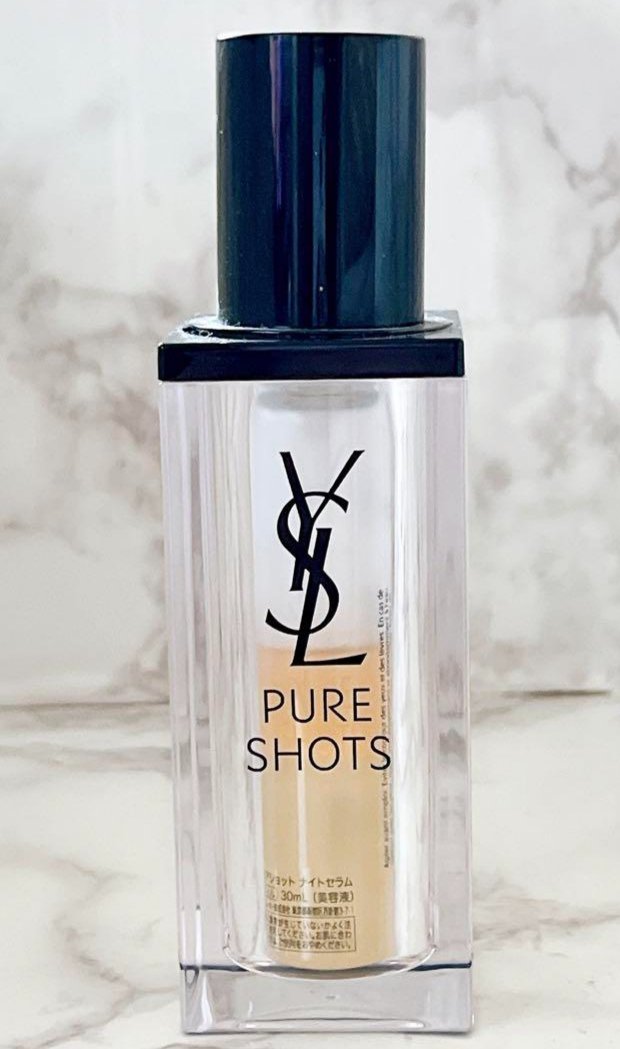ピュアショット ナイト リチャージセラム 30mL /YVES SAINT LAURENT BEAUTE/美容液を使ったクチコミ（1枚目）