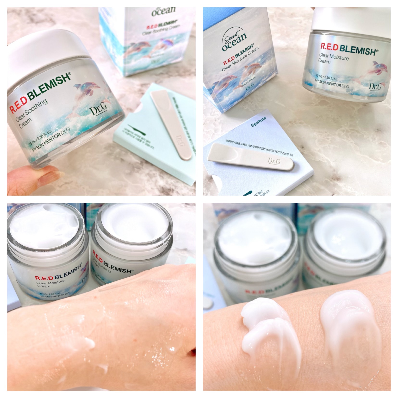 レッドブレミッシュ クリアモイスチャークリーム/Dr.G/フェイスクリームを使ったクチコミ（3枚目）