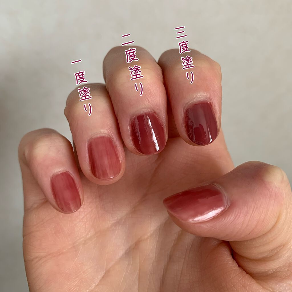 エクセル ネイルポリッシュ N/excel/マニキュアを使ったクチコミ（2枚目）