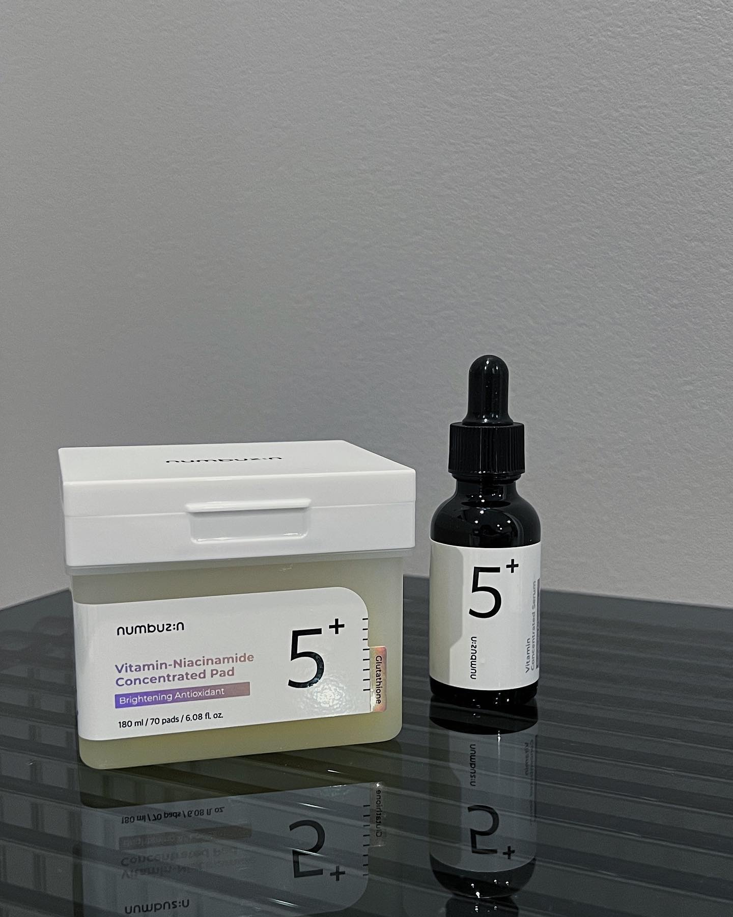 5番 白玉グルタチオンＣフィルムパッド/numbuzin/トナーパッドを使ったクチコミ（1枚目）