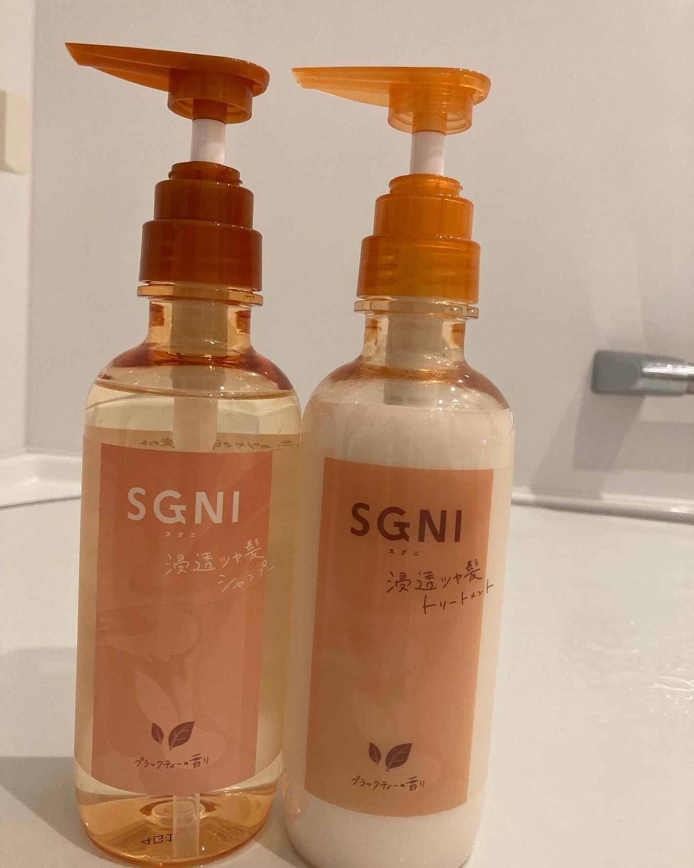 スグニ 浸透ツヤ髪 シャンプー/トリートメント/SGNI/市販シャンプーを使ったクチコミ(1枚目)