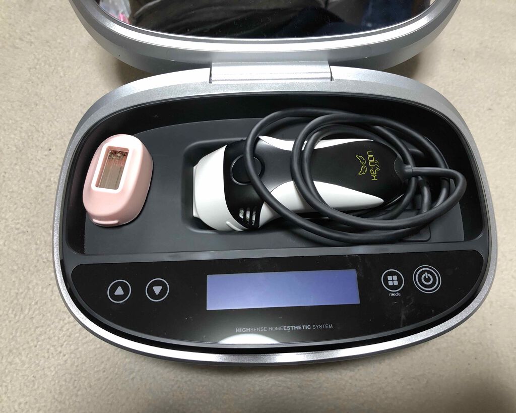 光美容器KE-NON(ケノン)/エムテック/家庭用脱毛器を使ったクチコミ(1枚目)