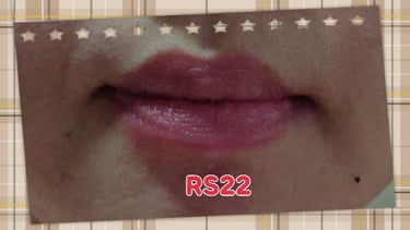 AUBE なめらか質感ひと塗りルージュのクチコミ「《AUBE なめらか質感ひと塗りルージュ R22💄》
前回購入した、BE42があまりにも塗り心.....」（3枚目）