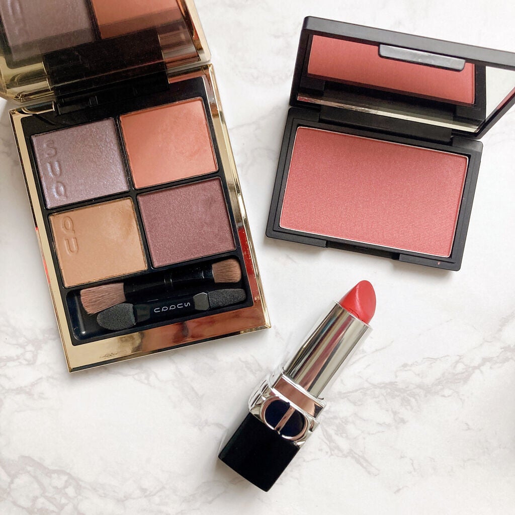 ピュア チーク カラー/heme/パウダーチークを使ったクチコミ(1枚目)