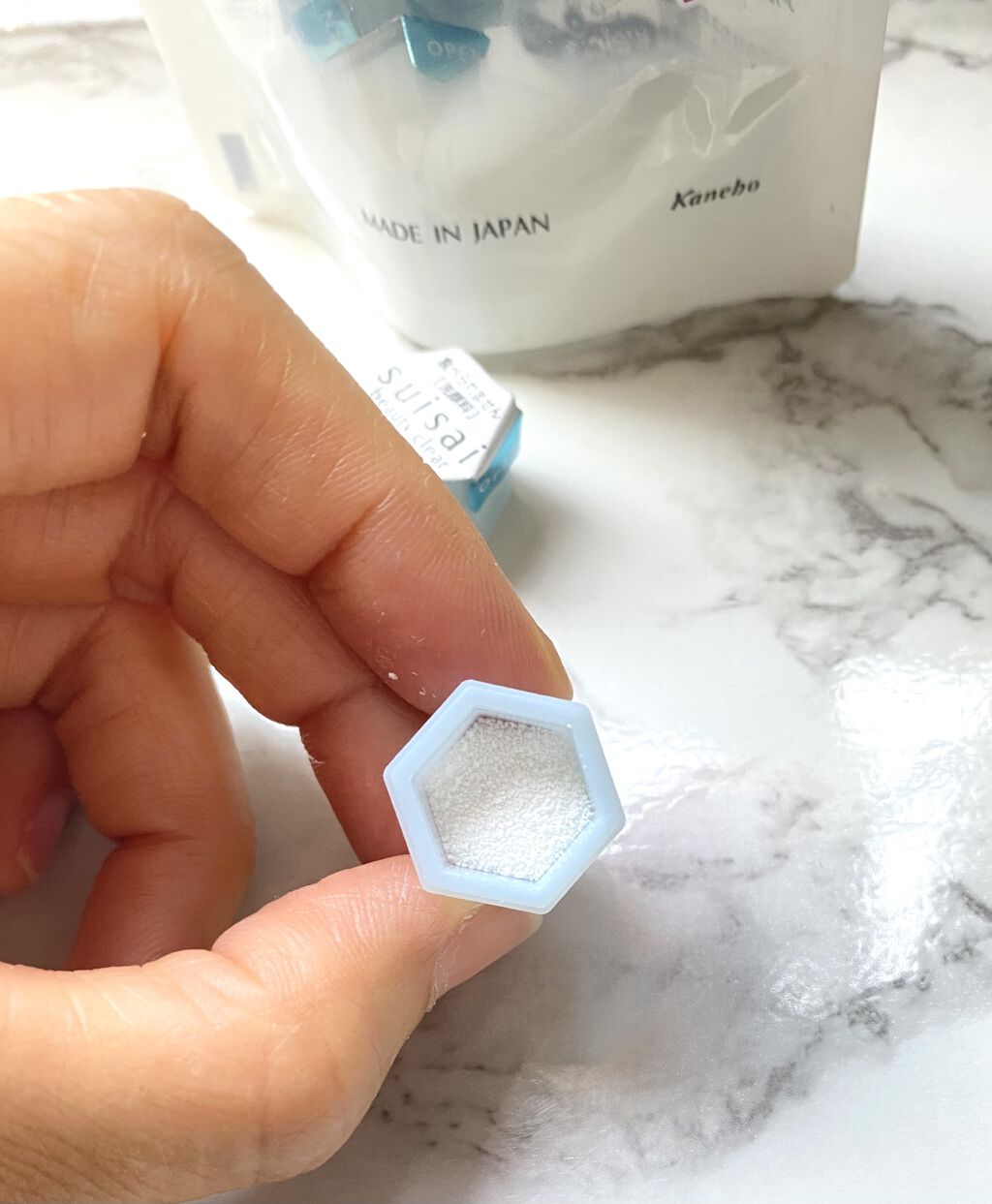スイサイ ビューティクリア パウダーウォッシュ/suisai/洗顔パウダーを使ったクチコミ（3枚目）