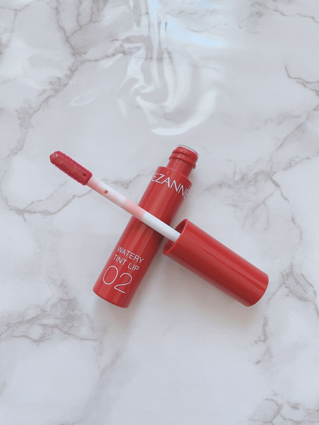 ウォータリーティントリップ/CEZANNE/リップティントを使ったクチコミ（1枚目）