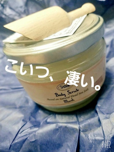 ボディスクラブ ムスク 600g/SABON/ボディスクラブを使ったクチコミ（1枚目）