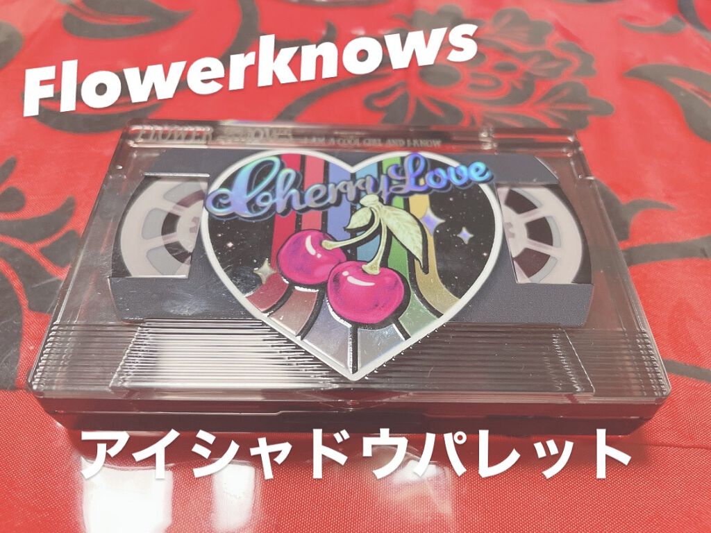 レトロマグネティック アイシャドウパレット 05 バイナルレコード(Vinyl Record)/FlowerKnows/アイシャドウパレットを使ったクチコミ（1枚目）