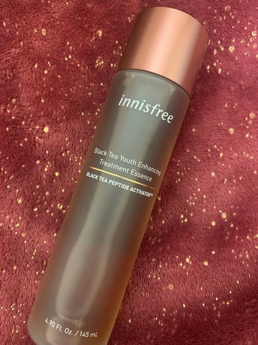 innisfree ブラックティー　ユース　トリートメント　エッセンスのクチコミ「✼••┈┈••✼••┈┈••✼••┈┈••✼••┈┈••✼
innisfree
ブラックティー.....」（1枚目）