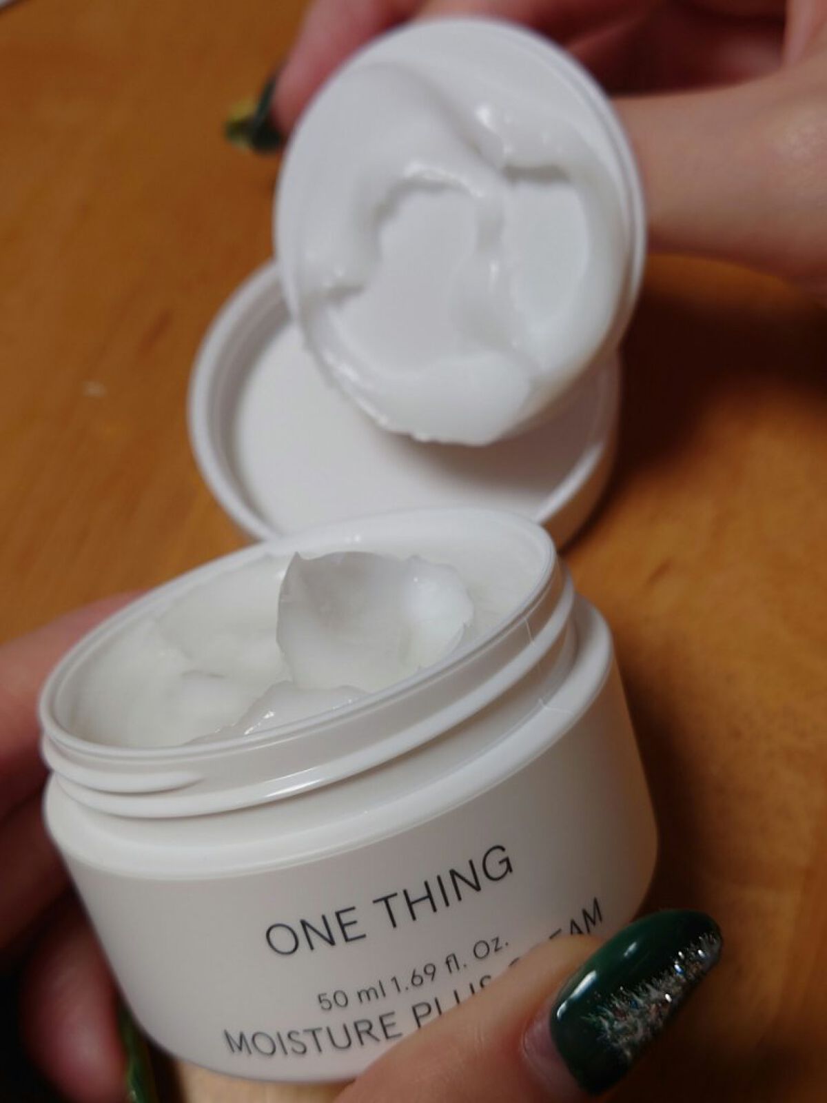 モイスチャープラスクリーム/ONE THING/フェイスクリームを使ったクチコミ（2枚目）