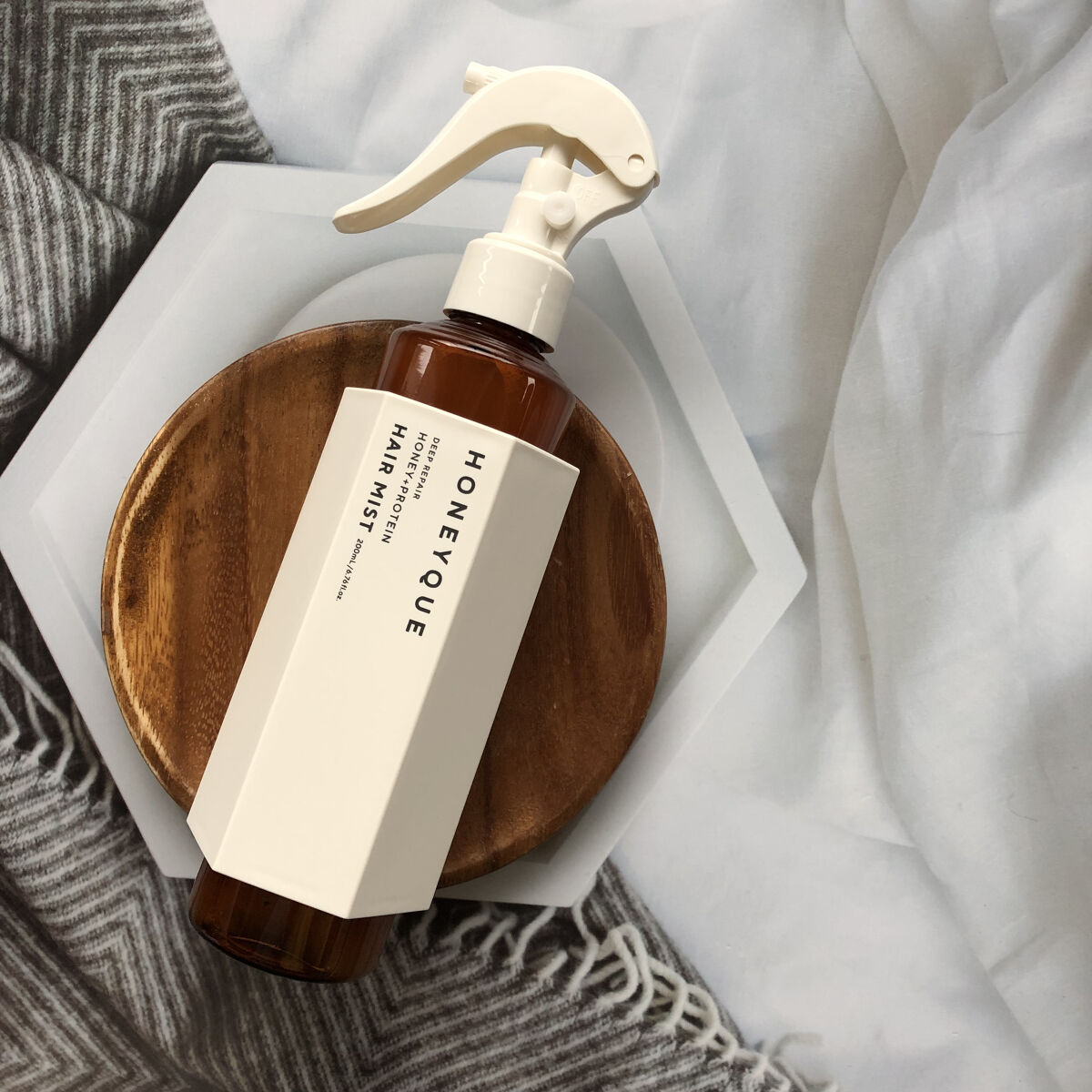 【ま】6個セット　ハニーク ディープリペア2wayヘアミスト モイスト 試してみた】ハニーク ディープリペア 2WAY ヘアミスト モイストの効果