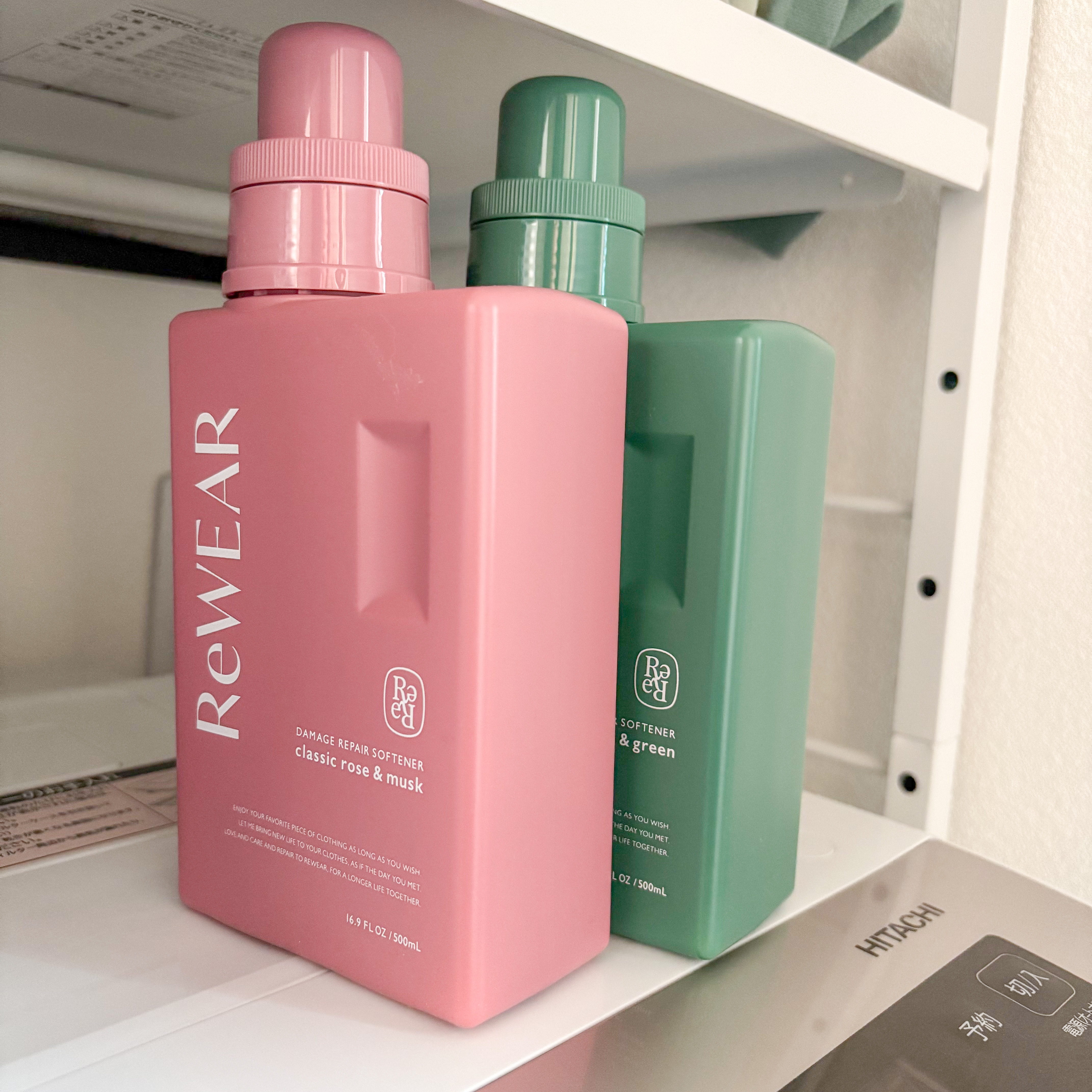 再生柔軟剤　クラシックローズ＆ムスク/ReWEAR/柔軟剤を使ったクチコミ（3枚目）