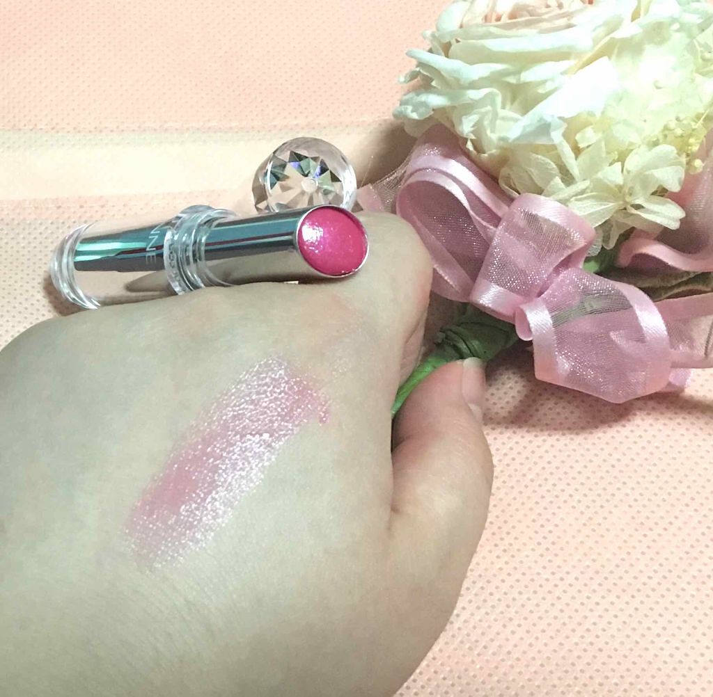 ラスティンググロスリップ/CEZANNE/口紅を使ったクチコミ（1枚目）