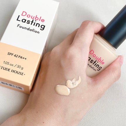 ダブルラスティング ファンデーション/ETUDE/リキッドファンデーションを使ったクチコミ(2枚目)