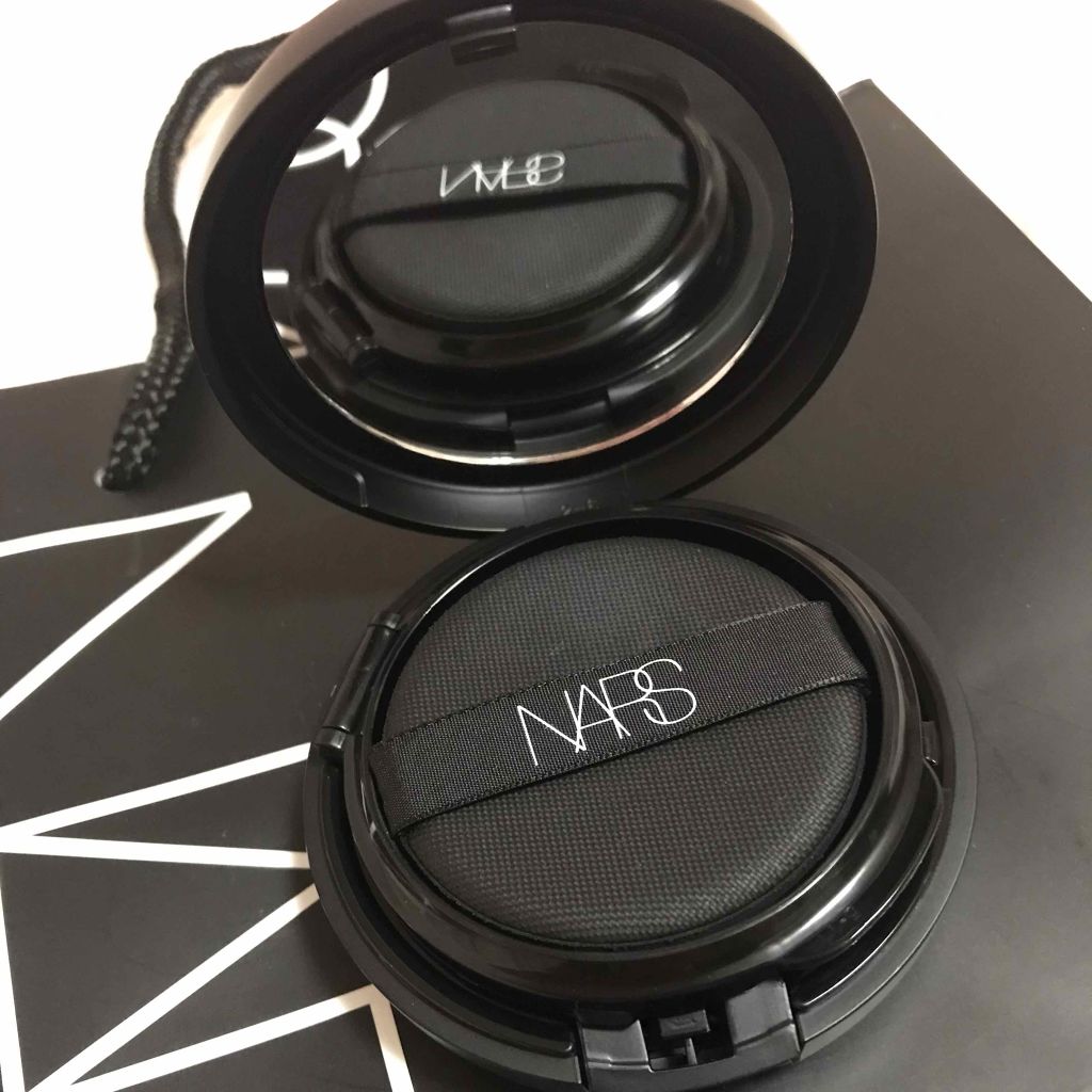 アクアティックグロー クッションコンパクト/NARS/クッションファンデーションを使ったクチコミ（2枚目）