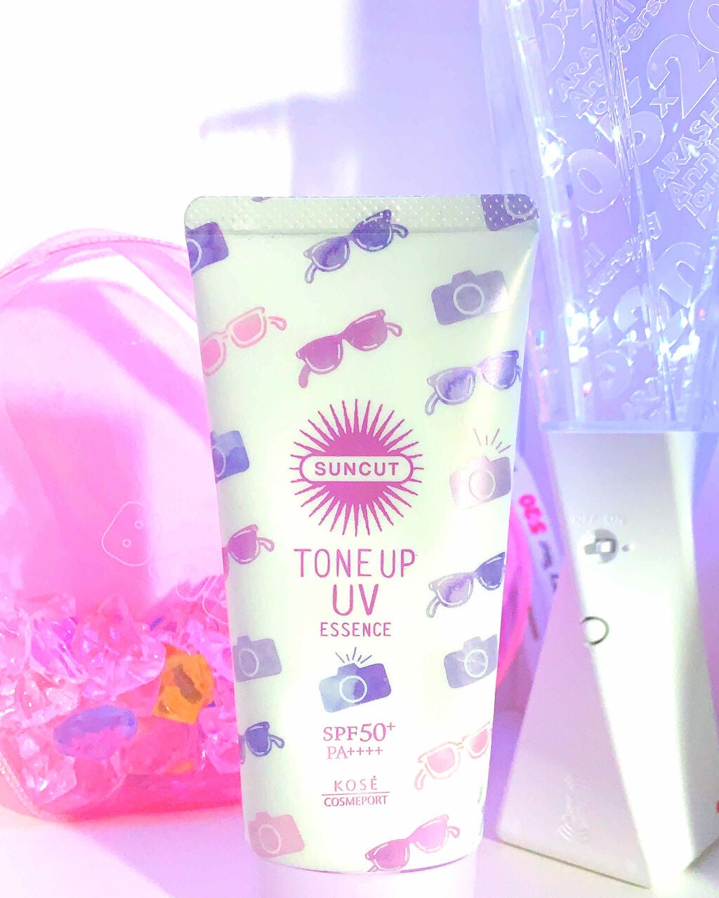 トーンアップUV エッセンス/サンカット®/日焼け止めローションを使ったクチコミ(1枚目)