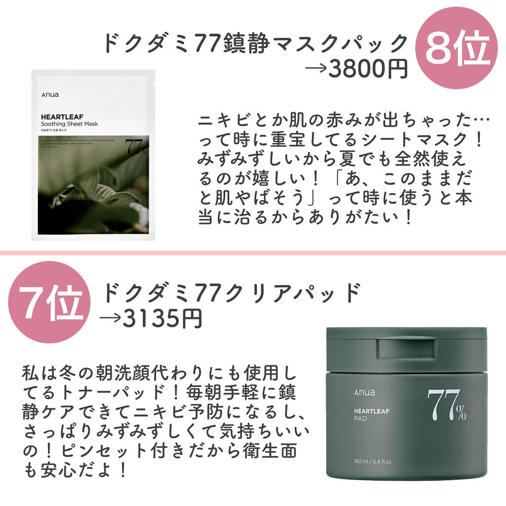 ドクダミ 77 スージングトナー/Anua/化粧水を使ったクチコミ（3枚目）