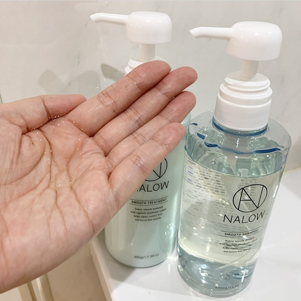 スムースシャンプー／トリートメント/NALOW/市販シャンプーを使ったクチコミ（2枚目）