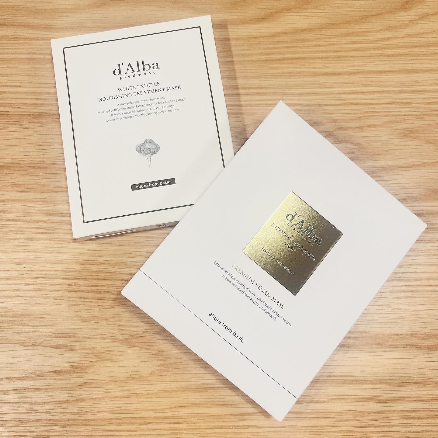 ホワイトトリュフナリシングトリートメントマスク/ダルバ/シートマスク・パックを使ったクチコミ（1枚目）