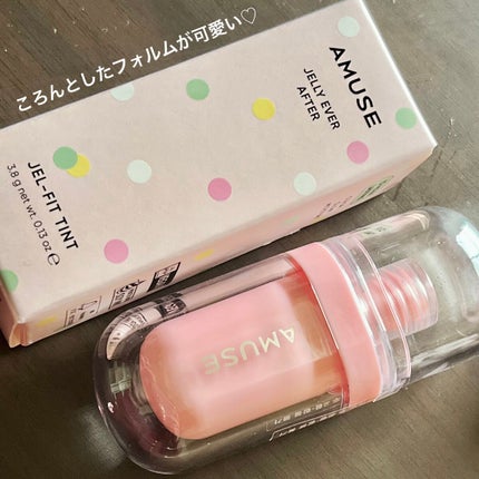 ジェルフィットティント/AMUSE/リップティントを使ったクチコミ(3枚目)