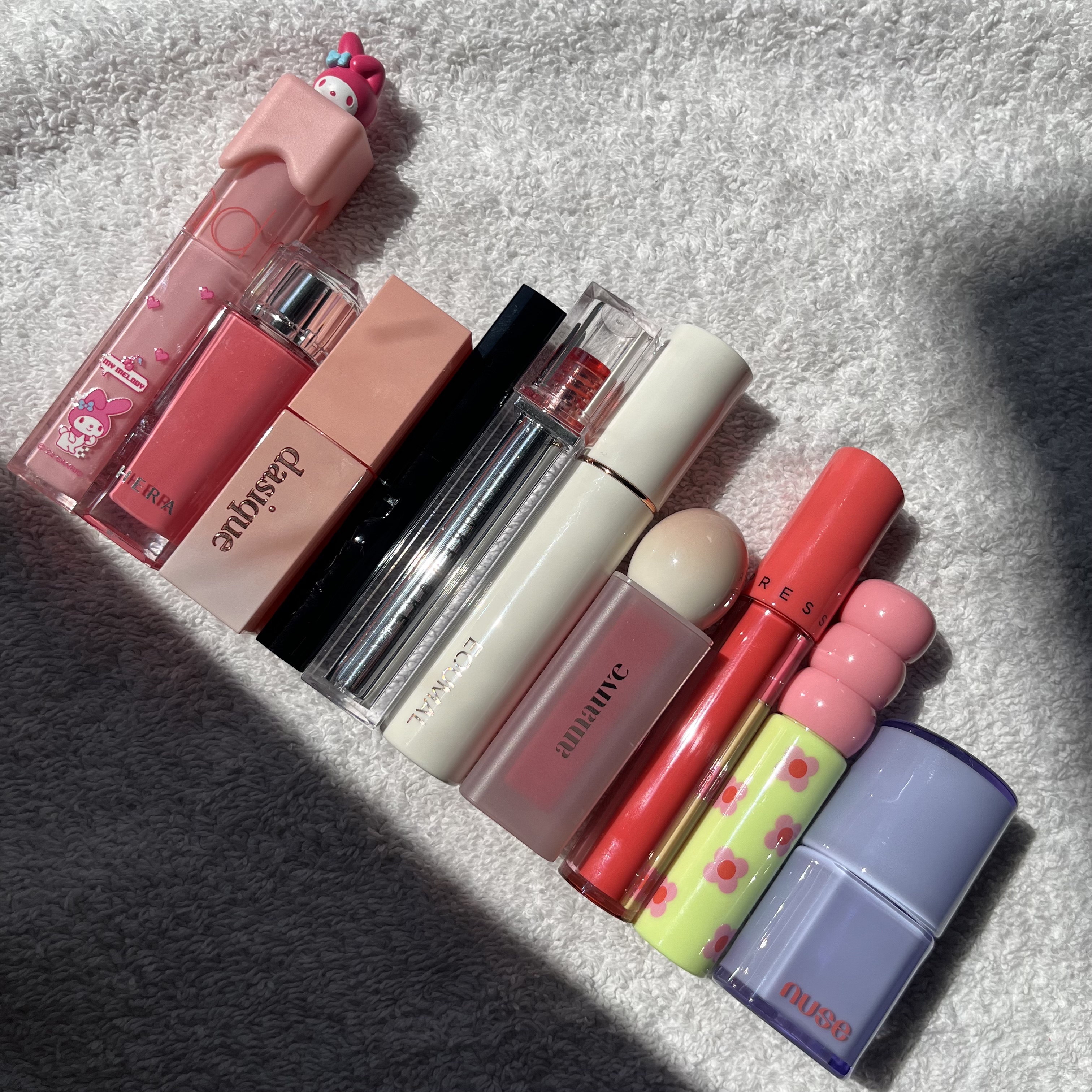 デュイジェルグロウティント 03 チルアップコーラル/wakemake/リップティントを使ったクチコミ（1枚目）