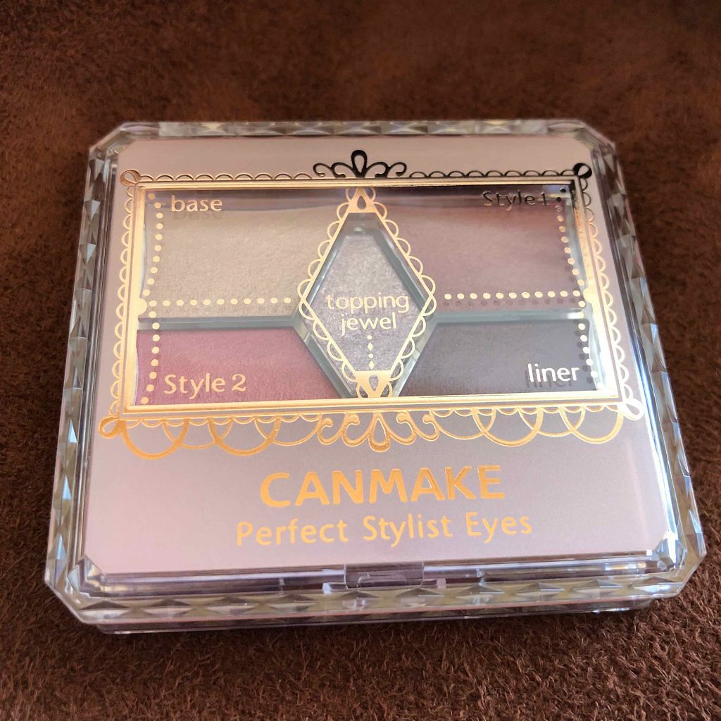 【旧品】パーフェクトスタイリストアイズ/キャンメイク/アイシャドウパレットを使ったクチコミ(1枚目)