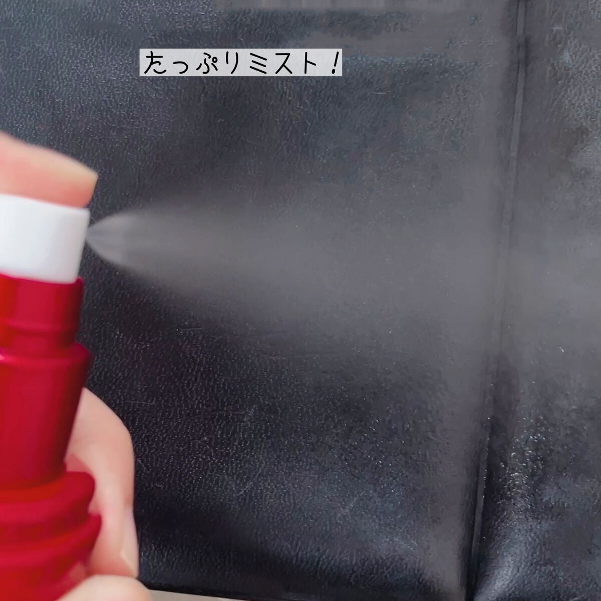 マスクフィット メイクアップフィクサー/TIRTIR(ティルティル)/フィックスミストを使ったクチコミ（2枚目）