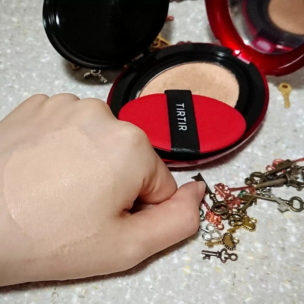 マスク フィット レッド クッション/TIRTIR(ティルティル)/クッションファンデーションを使ったクチコミ(2枚目)