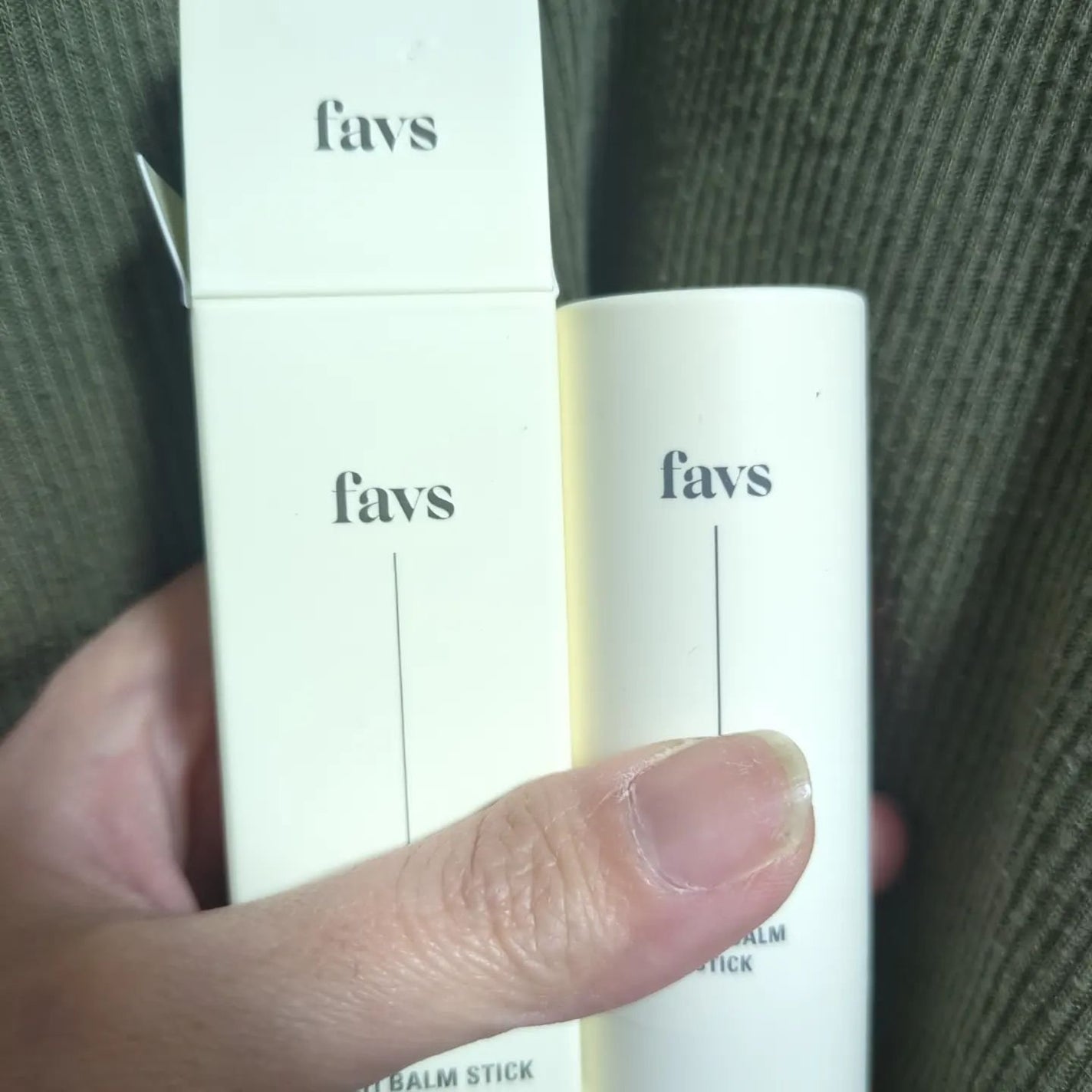 マルチバームスティック/favs/フェイスバームを使ったクチコミ(1枚目)