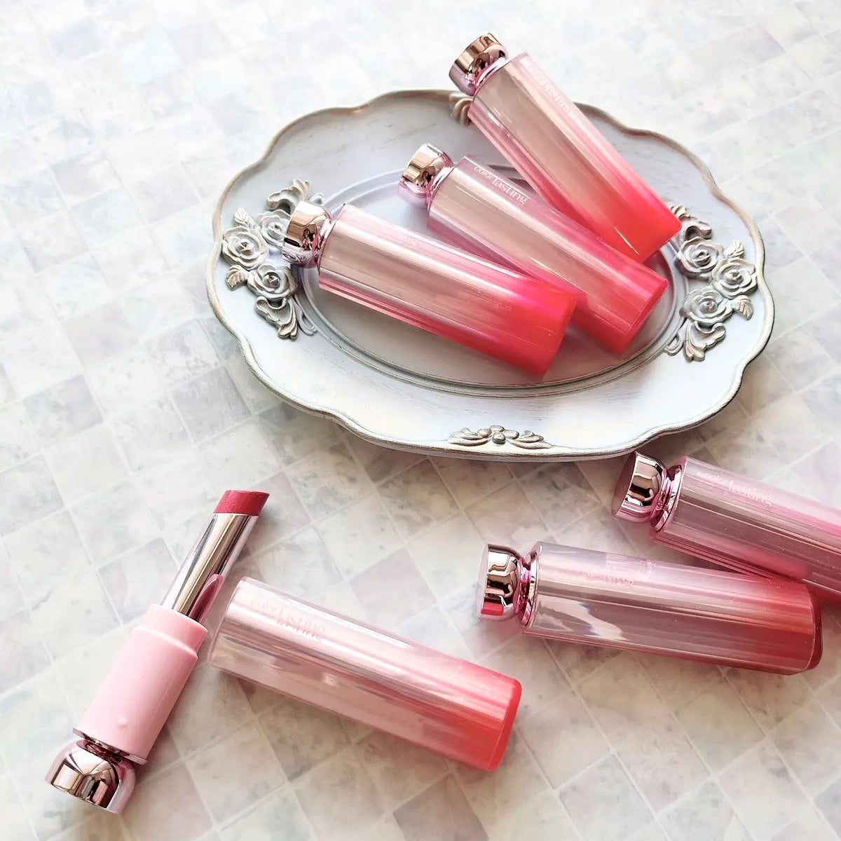 カラーラスティンググロウスティック/ETUDE/口紅を使ったクチコミ(1枚目)