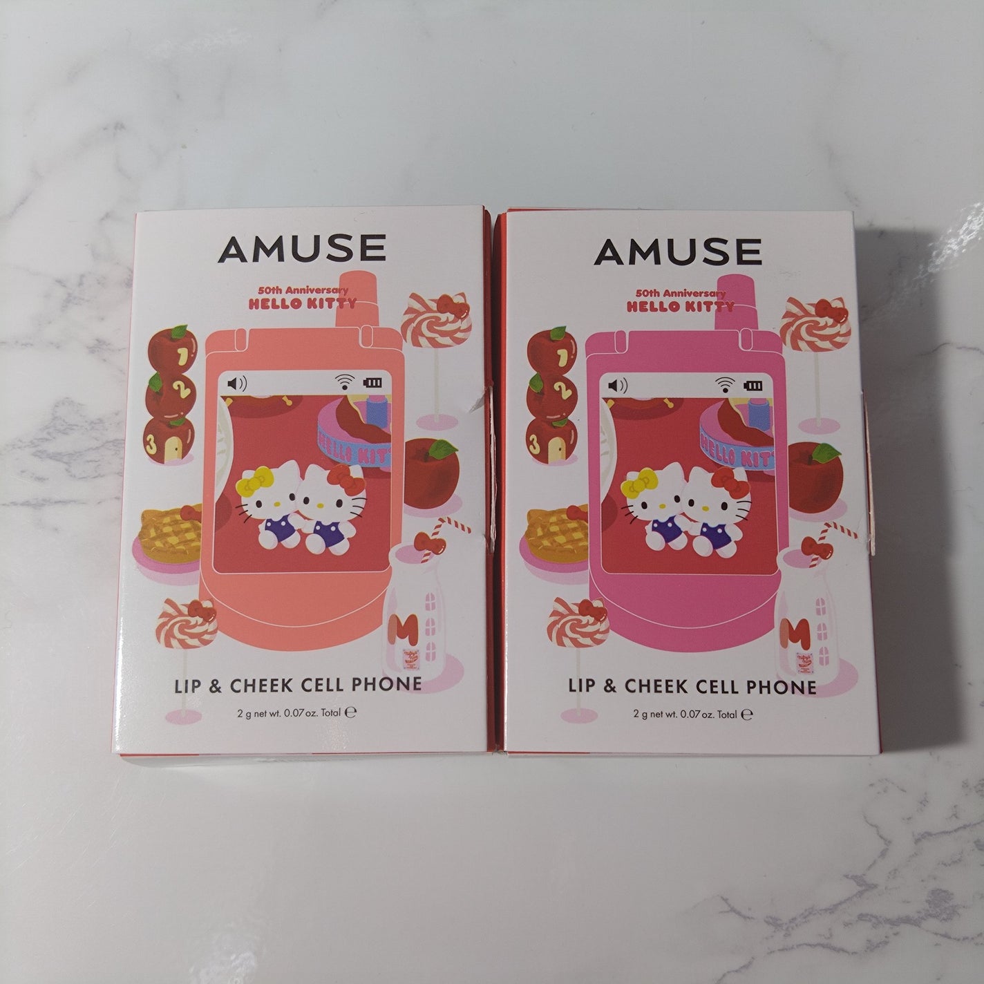 リップ&チークセルフォン/AMUSE/口紅を使ったクチコミ(4枚目)