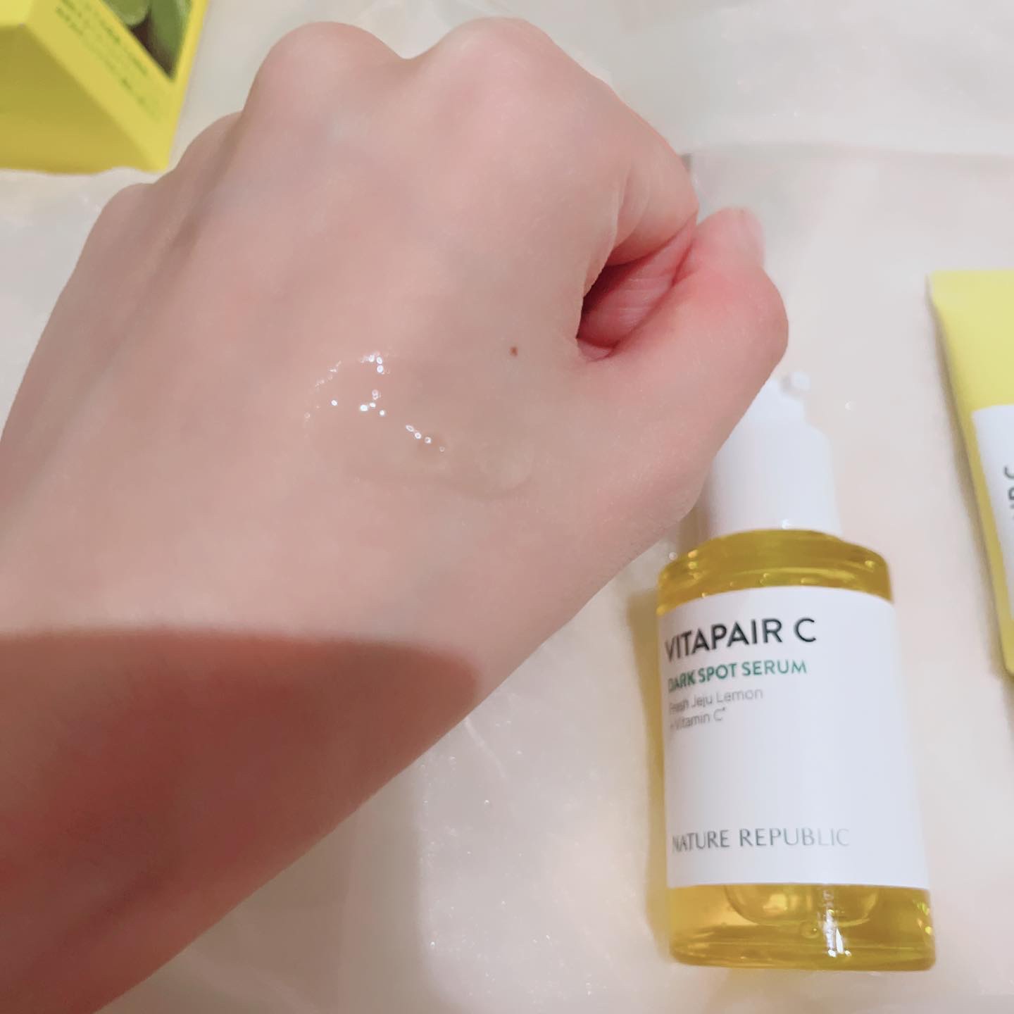 ビタペアC 集中美容液スペシャルセット/ネイチャーリパブリック/美容液を使ったクチコミ（2枚目）