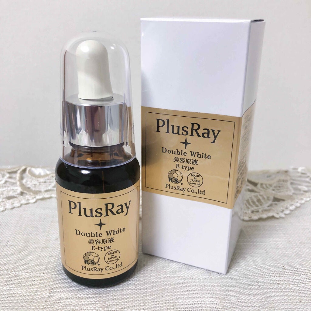 エクストラダブルホワイト美容原液Eタイプ/PlusRay/ブースター・導入液を使ったクチコミ(1枚目)