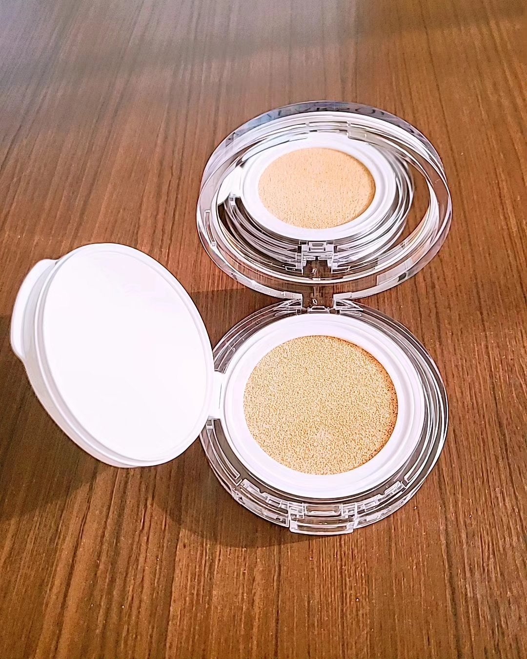 ハートリーフシーンカバークッション/23years old/クッションファンデーションを使ったクチコミ(3枚目)