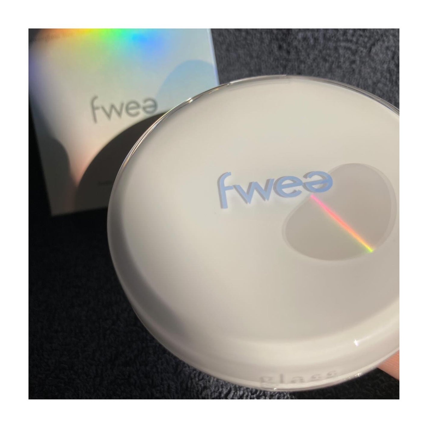 フィークッションガラス/fwee/クッションファンデーションを使ったクチコミ(1枚目)