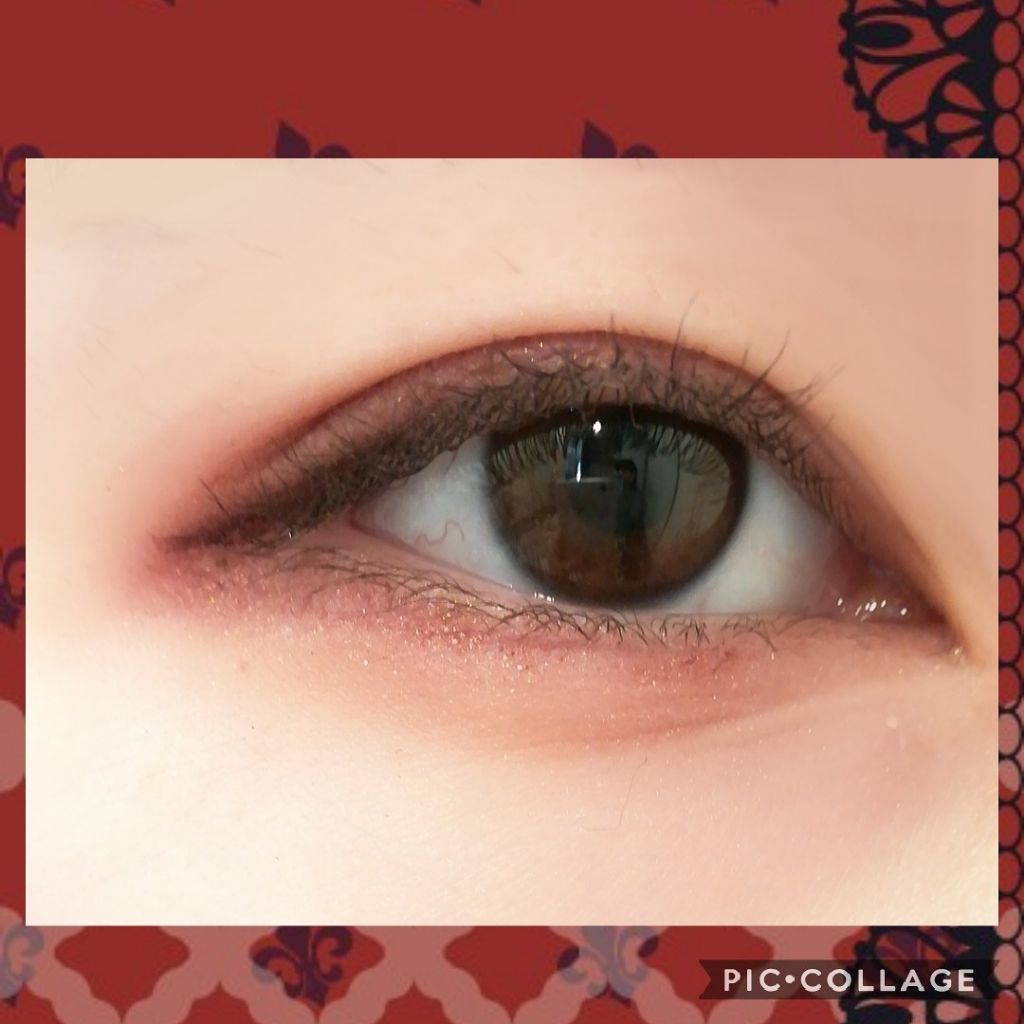 ジェルアイライナー/CEZANNE/ジェルアイライナーを使ったクチコミ(3枚目)