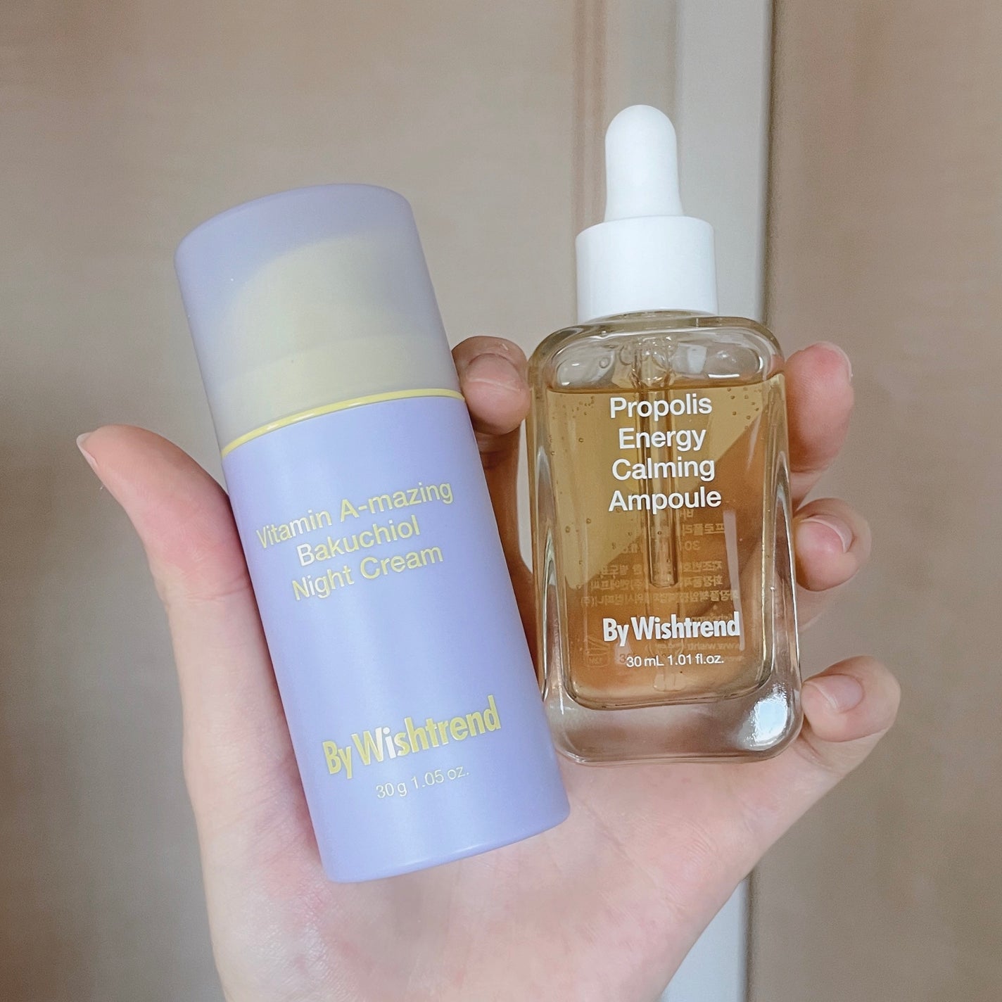 プロポリスエナジーカーミングアンプル/By Wishtrend/美容液を使ったクチコミ(4枚目)