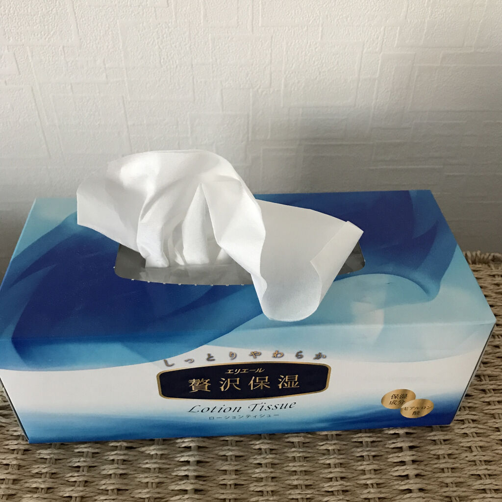エリエール 贅沢保湿/エリエール/ティッシュを使ったクチコミ（1枚目）