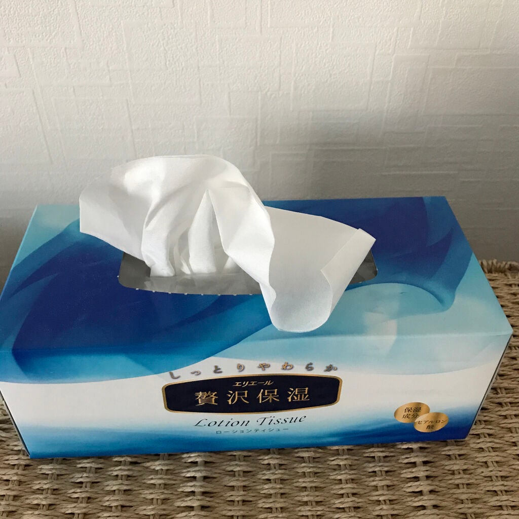 エリエール 贅沢保湿/エリエール/ティッシュを使ったクチコミ(1枚目)