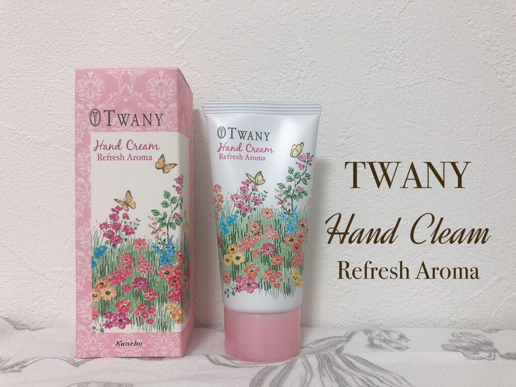 ハンドクリーム（リフレッシュアロマ）/TWANY/ハンドクリームを使ったクチコミ（1枚目）
