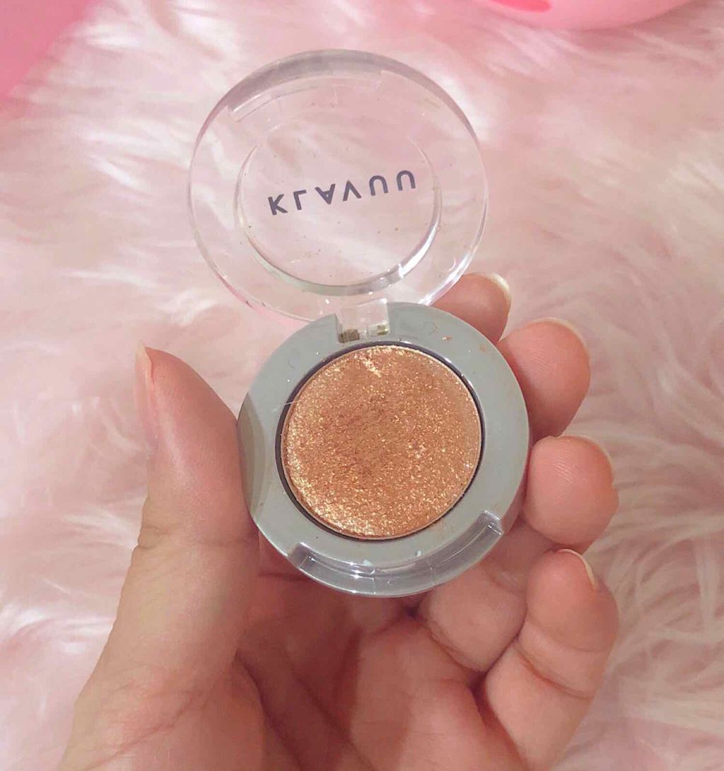 アーバンパールセーション シマーアイシャドウ/KLAVUU/単色アイシャドウを使ったクチコミ（1枚目）