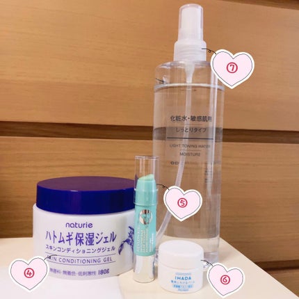 ハトムギ保湿ジェル(ナチュリエ スキンコンディショニングジェル)/ナチュリエ/美容液を使ったクチコミ(3枚目)
