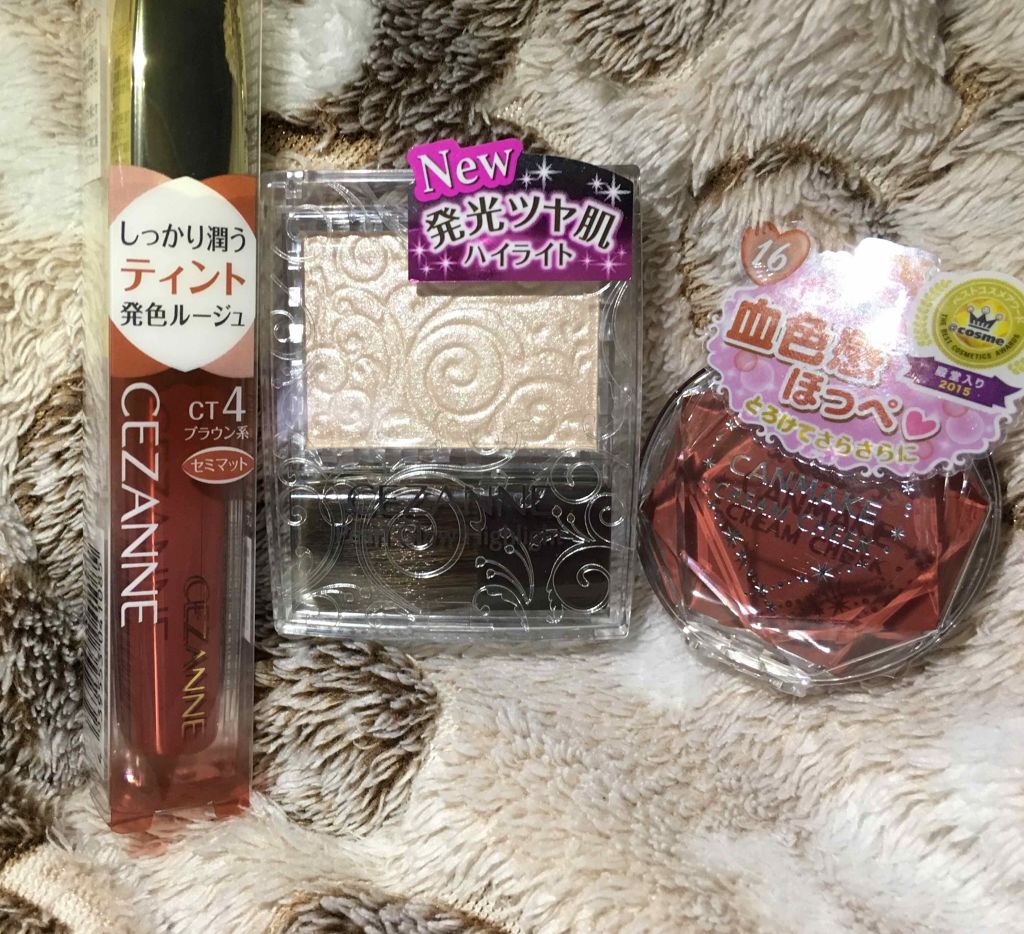 クリームチーク/キャンメイク/ジェル・クリームチークを使ったクチコミ（1枚目）