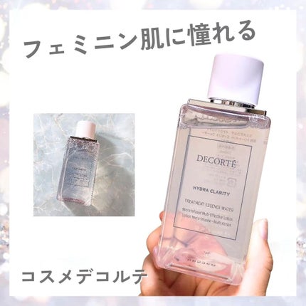 イドラクラリティ 薬用 トリートメント エッセンス ウォーター/DECORTÉ/化粧水を使ったクチコミ(1枚目)