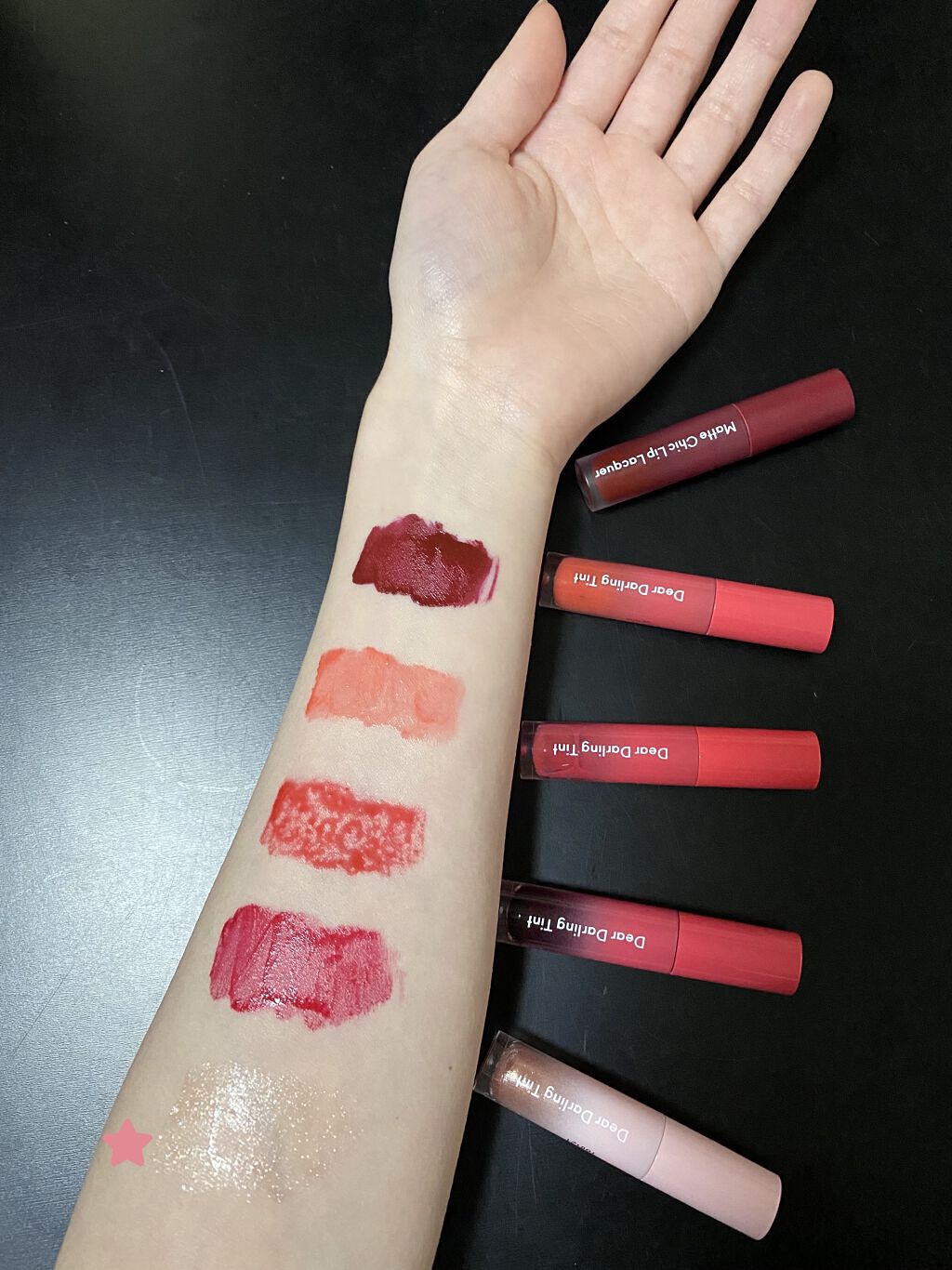 ディアダーリン ウォータージェルティント/ETUDE/リップティントを使ったクチコミ（3枚目）